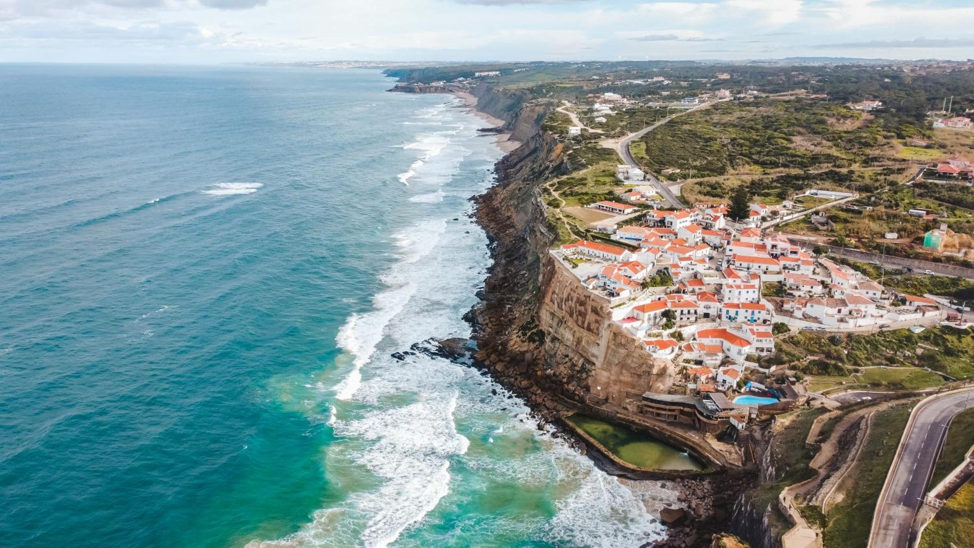 Azenhas Do Mar Cottage Sintra Esterno foto